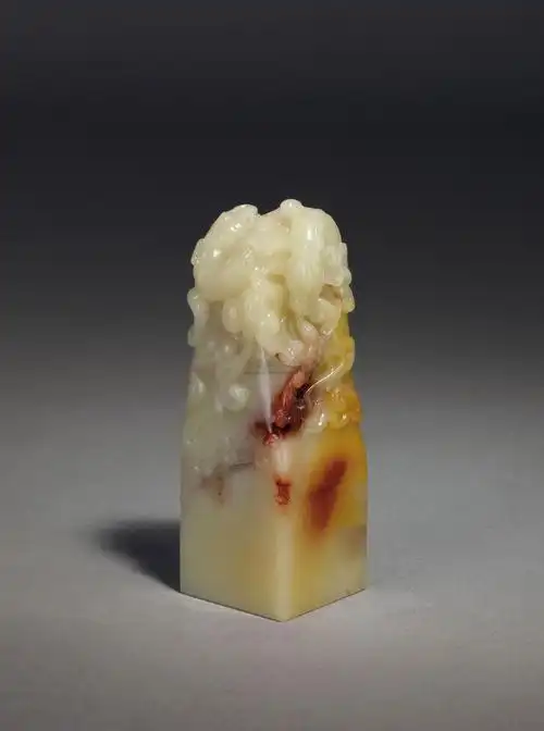 1092寿山五彩芙蓉石印章