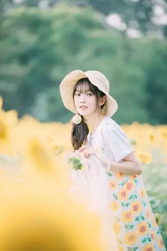 日系小清新的清纯女生