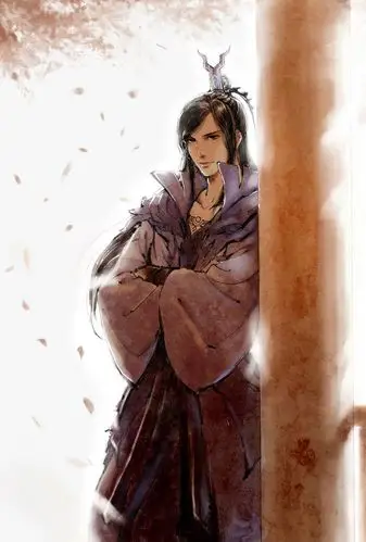 插画古代书生图片高清古风古代人图片 男子古风人物 男生