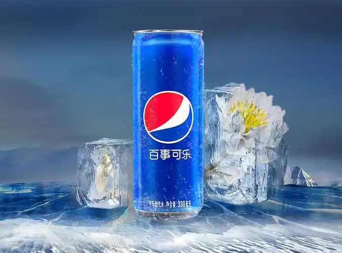 百事可乐 肥宅水 海报合成