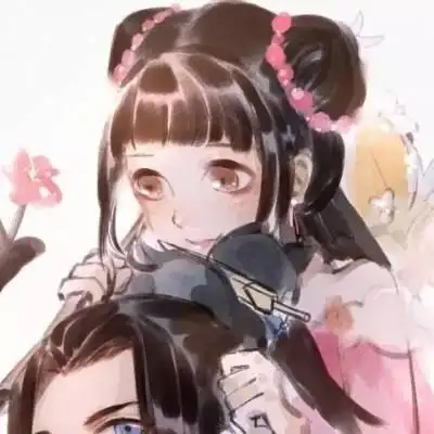古风情侣动漫一对头像古风cp一左一右头像