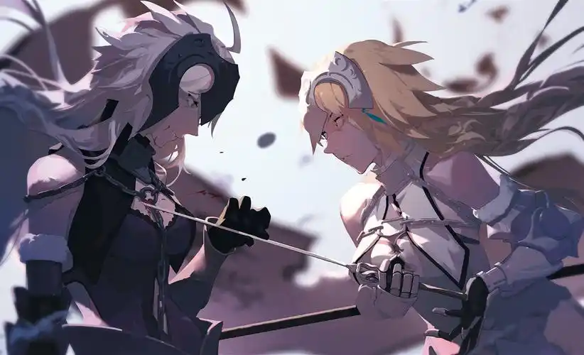 fate丨贞德精选电脑壁纸丨高清壁纸丨超清壁纸丨手机动漫壁纸丨美图