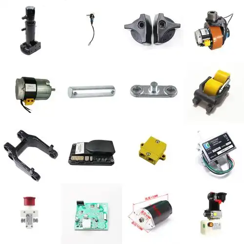 金斯利小金刚电动叉车手柄驱动轮总成电机刹车盘齿轮控制器配件大全