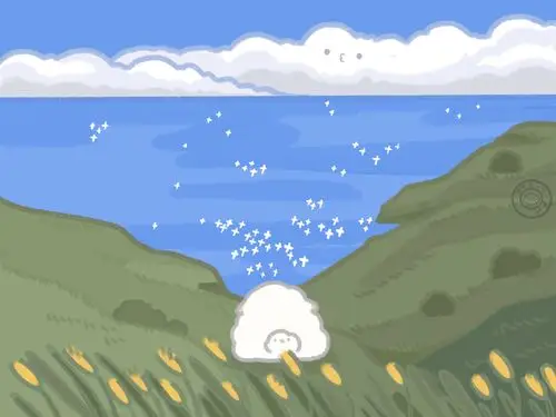 萌系手绘插画图片桌面壁纸-卡通动漫-壁纸下载-美桌网