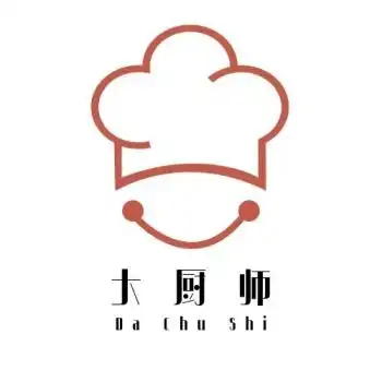 大厨师创意简约logo