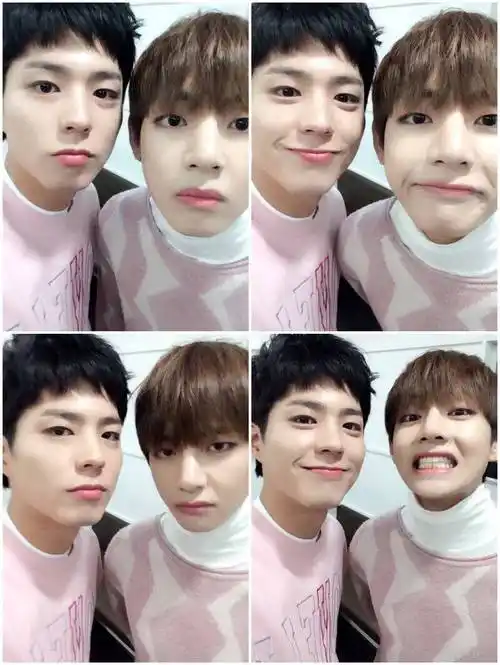 防弹少年团bts8393v金泰亨朴宝剑