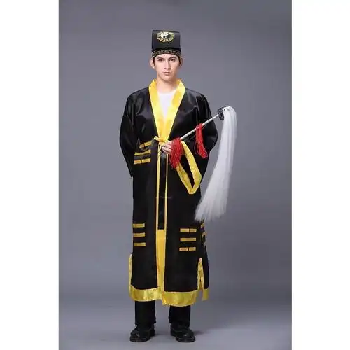 道士服装道教用品道服法衣道袍太极八衣八经衣黄林正英