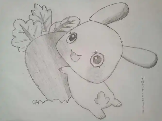 近期学生作品 素描 趣味素描 请您欣赏