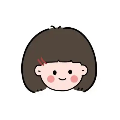 卡通头像女生可爱萌短发
