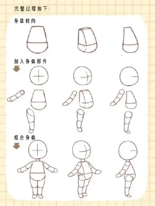 q版人物绘画教程