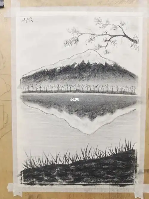 素描风景临摹有步骤图