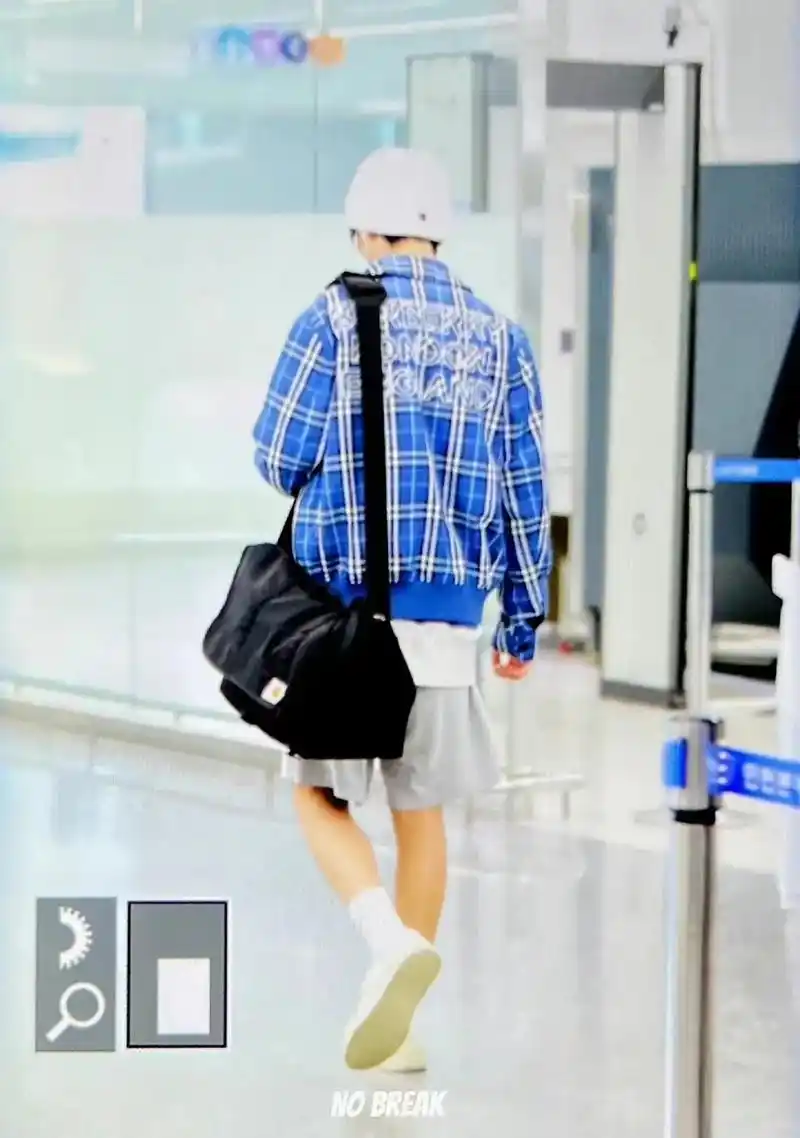 #黄仁俊 宝宝到达仁川机场✈️ 好好休息吧我们小乖 辛苦啦 - 抖