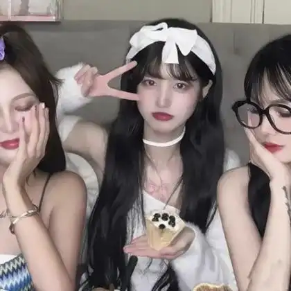 三人组闺蜜头像大合集 高清独一无二的三人闺蜜头像图片_闺蜜姐妹女生