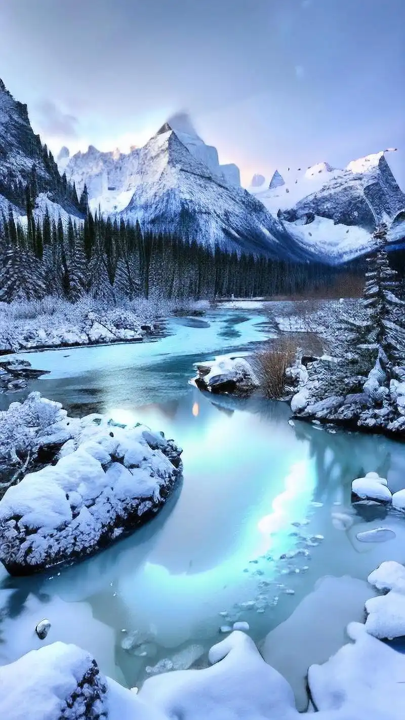 夏日清凉冰块壁纸来袭06 炎炎夏日,怎么能少了冰块壁纸来降降温呢?