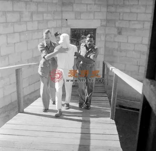 数名曾经用日本军刀斩杀印度士兵的日本战犯在这里被执行死刑