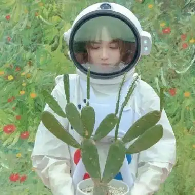 宇航员情头抖音,高清一男一女清新宇航员情头图片_情侣头像_美头网