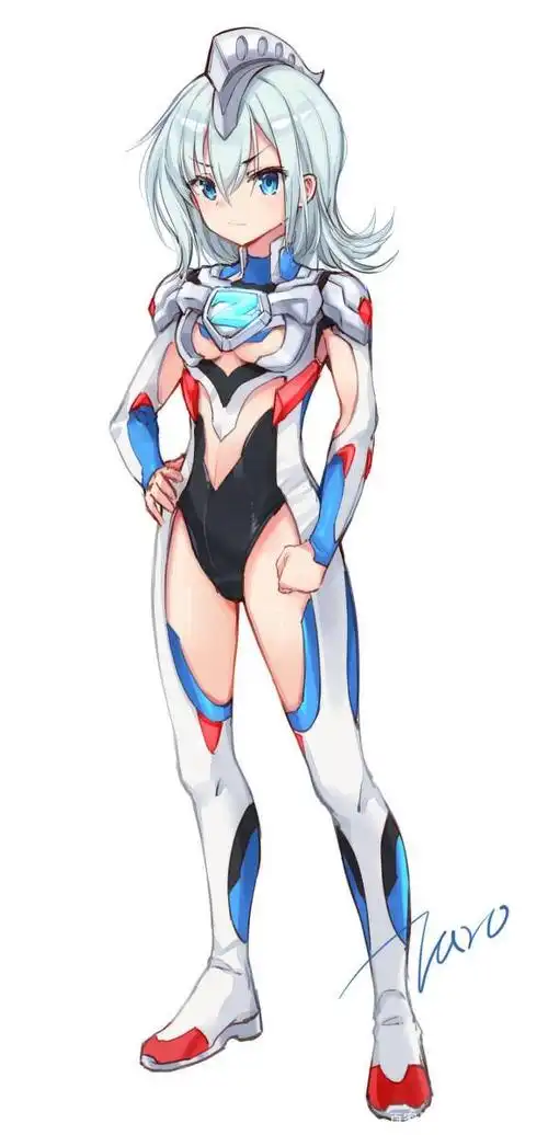 新版"娘化奥特曼",泰迦霸气,泽塔活泼可爱,艾克斯成熟冷静!