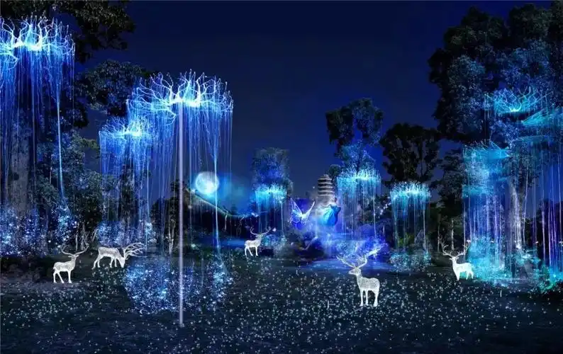 不知道灯光节怎么逛这份旅游推荐路线带你飞