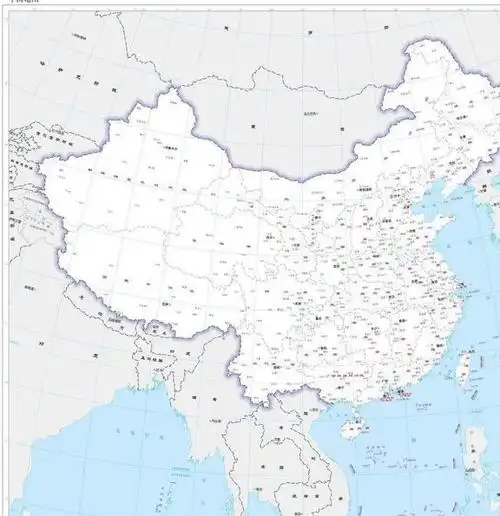 中国自然资源部发布最新版中国地图后,一石激起千层浪,地图中将南海"