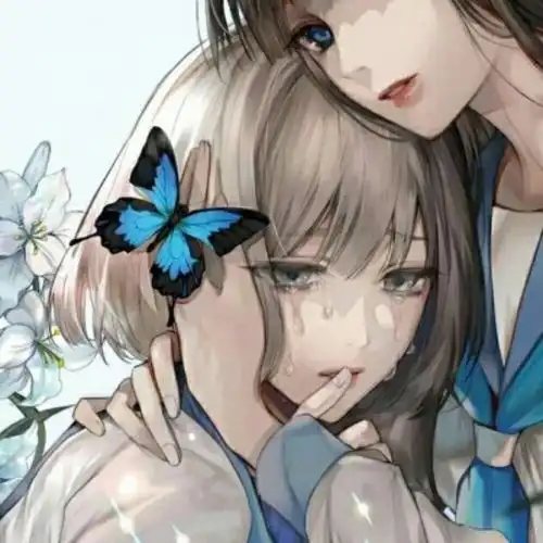 古风动漫两人闺蜜头像①快和你的闺蜜们用起来吧