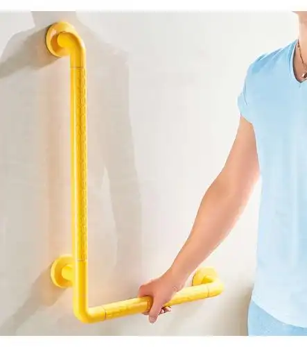 浴室防滑扶手栏杆马桶淋浴厕所卫生间墙壁挂老人残疾人无障碍l型wm