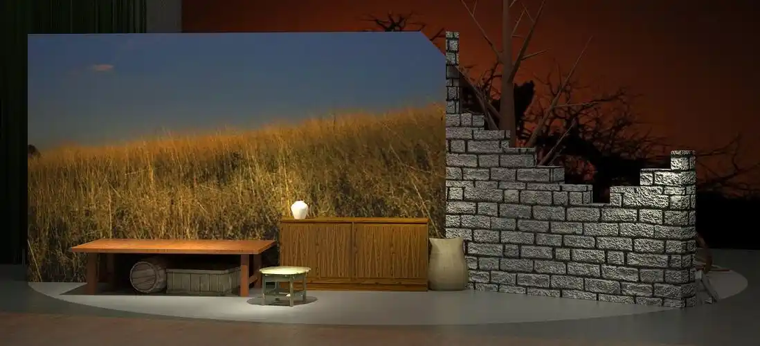 话剧设计 《活着》 毕业设计