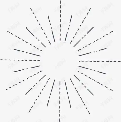 儿童放射型简笔画