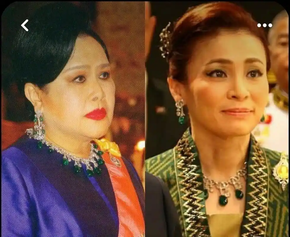 泰国王后的珠宝首饰 毕竟是最有钱的王室 整个国家的钱都是自己的