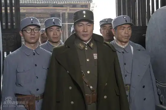 杨涵斌在电视剧《叶挺将军》中的剧照