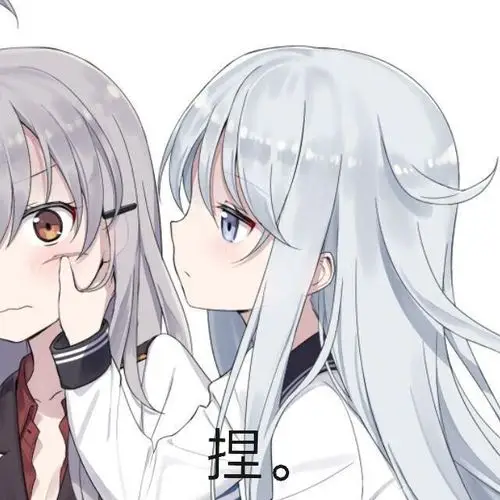 捏脸(二次元表情包)_二次元表情