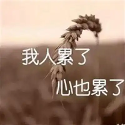 表达心累又无奈的图片表示自己心累的图片伤感