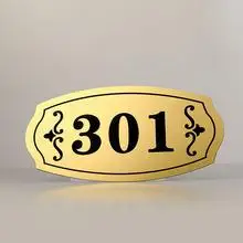 房间门牌号码牌家用宿舍宾馆单元楼门牌数字贴出租房编号牌子