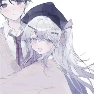 情头意境唯美动漫高清优质50张_情侣动漫头像_头像屋