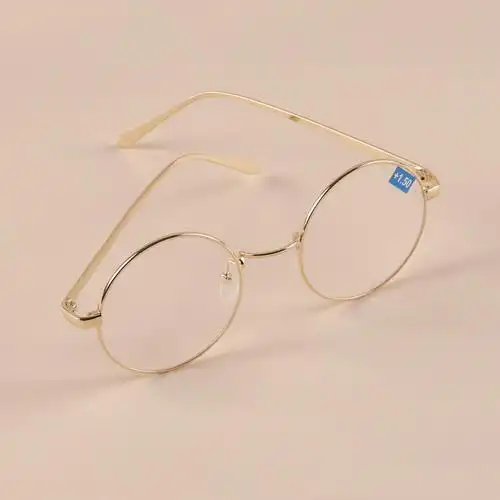 高端纯天然水高石头老花镜晶w形男女士圆清中老年清凉养眼水晶老