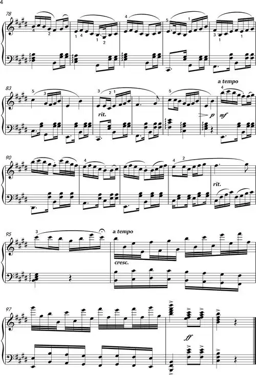 南泥湾钢琴谱-沈建国编曲南泥湾钢琴谱-环球钢琴网