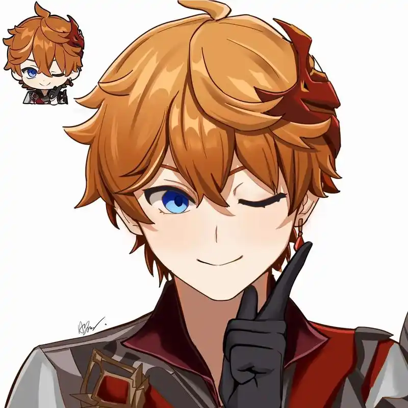 公子这么可爱怎么可能有罪.#达达利亚 #原神 #原神头像 # - 抖音