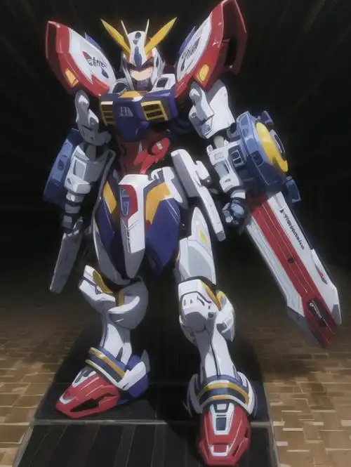 模匠魂 神高达 hirm样式 mg1:100 拼装高达模型玩具 记录拼好了