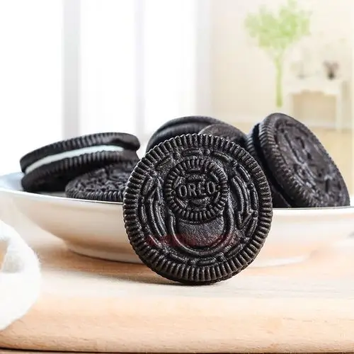 【全球购】印尼进口oreo奥利奥巧克力夹心饼干一盒装牛奶味12小包*29.