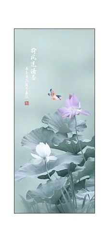 写意荷花班第二期第四节清新淡雅荷花影友习作