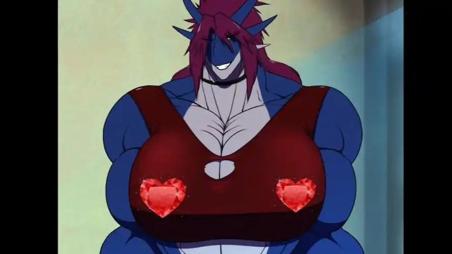 肌肉膨胀之龙女成长