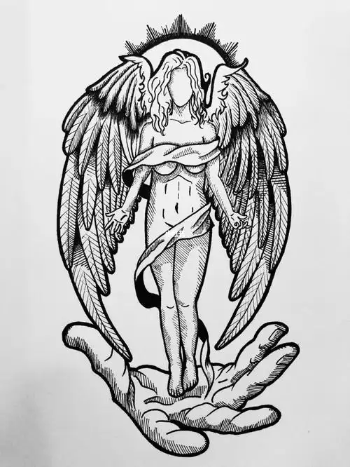 插画分享我的黑白插画系列