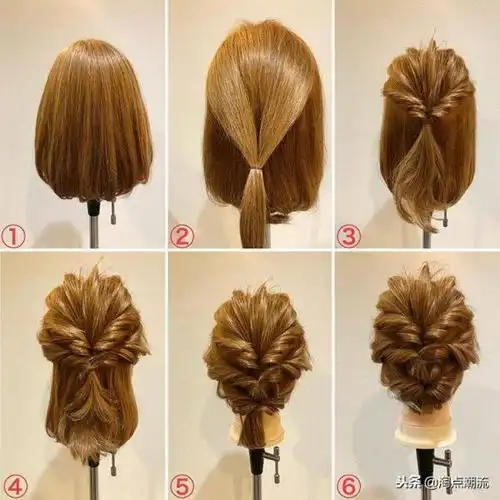 按照这样的教程编头发,你也能编出漂亮的发型,喜欢编发来收图