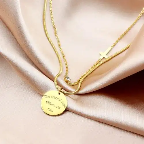 2020年最流行的彩金项链款式,2021最火的彩金项链款式