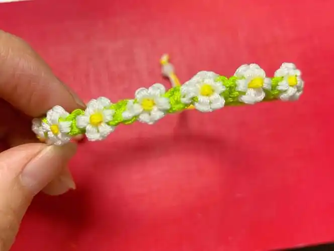 小雏菊手链第一次编