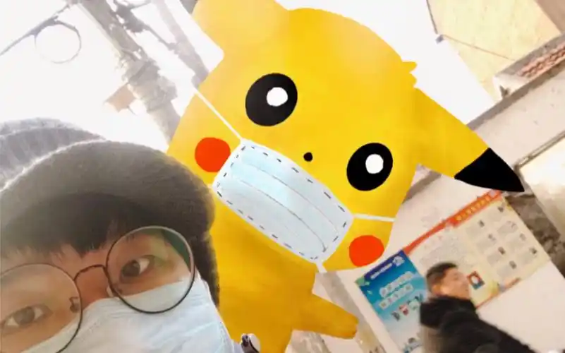 【procreate】疫情期间新手绘画皮卡丘戴口罩