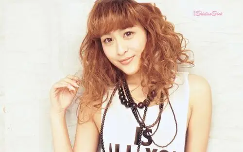 甜美系女生自拍桌面壁纸524