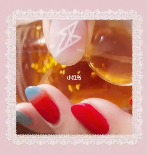 r1se应援色破晓色美甲_指甲胶_美甲店_r1se_美妆_美甲