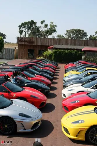 【精华】法拉利车队南加州聚会 看着就舒坦!_爱卡汽车