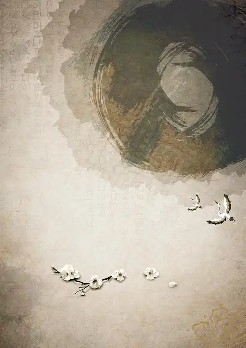 古风海报背景设计模板素材