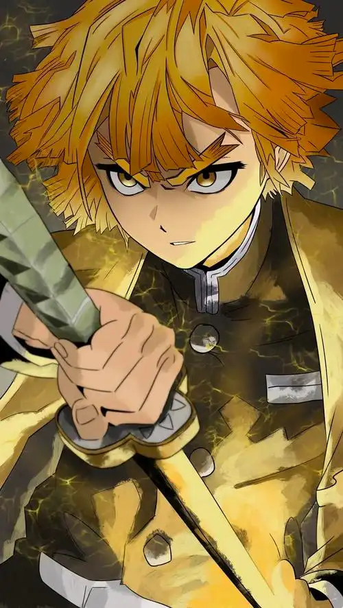 我妻善逸 / zenitsu agatsuma插画图片壁纸